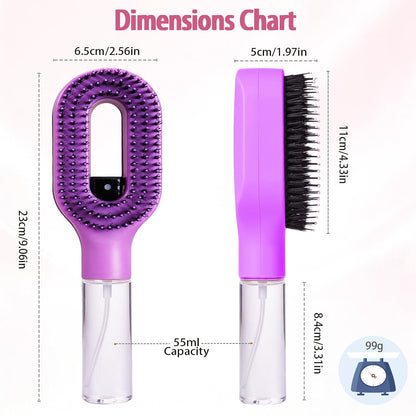 2 In 1 Spray Hair Brush