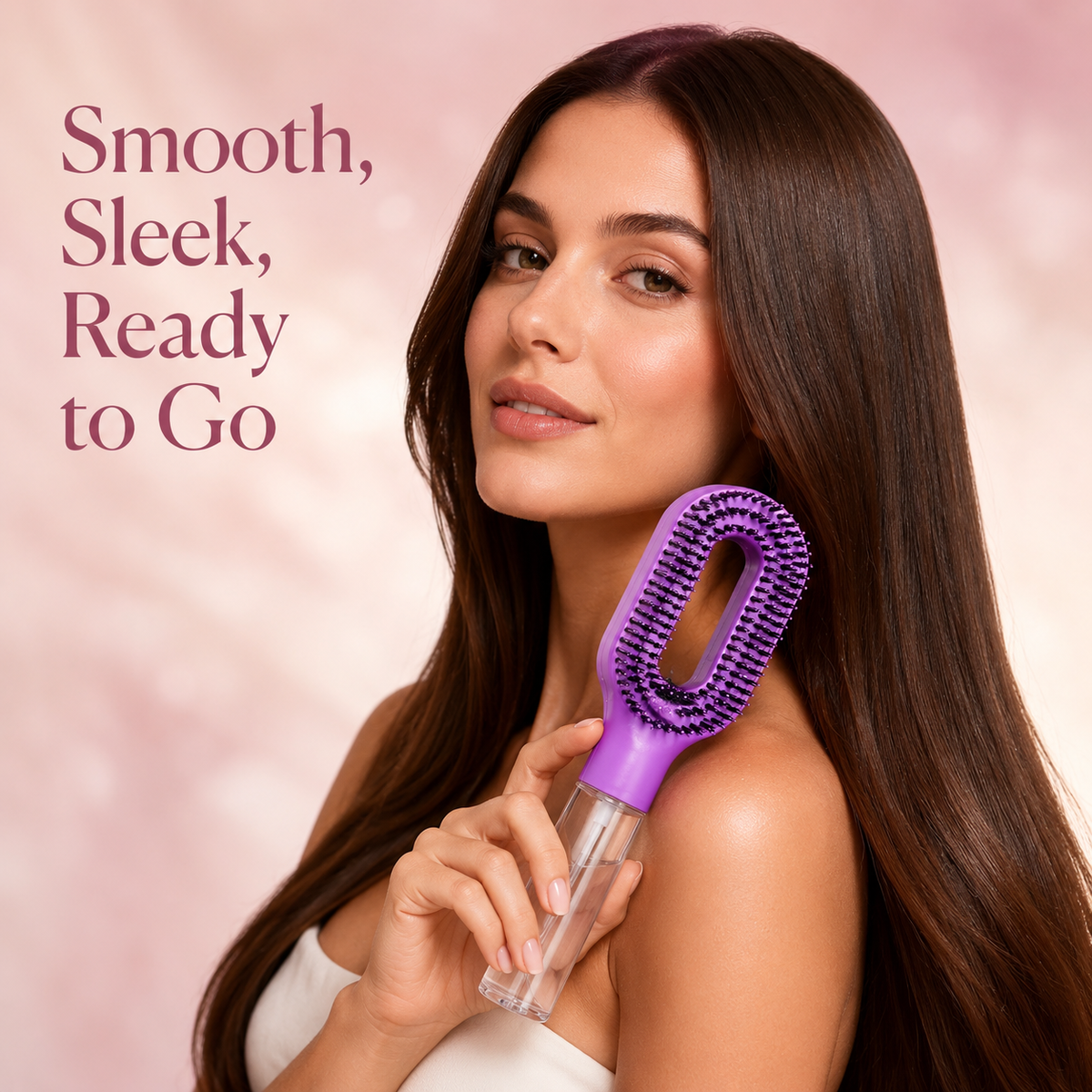 2 In 1 Spray Hair Brush