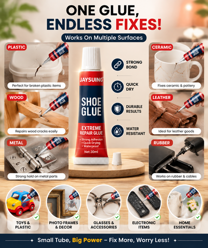🔥 Waterproof Multipurpose Instant Bonding Glue For all Surfaces🔗💧