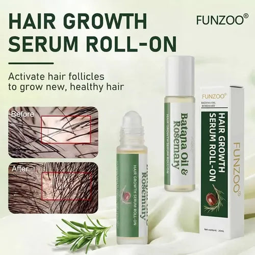 Batana Oil & Rosemary Hair Growth Serum Roll-On