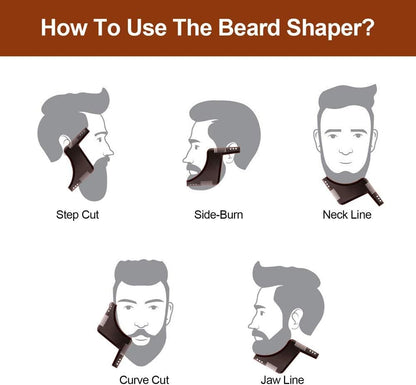 Beard Shaping Template