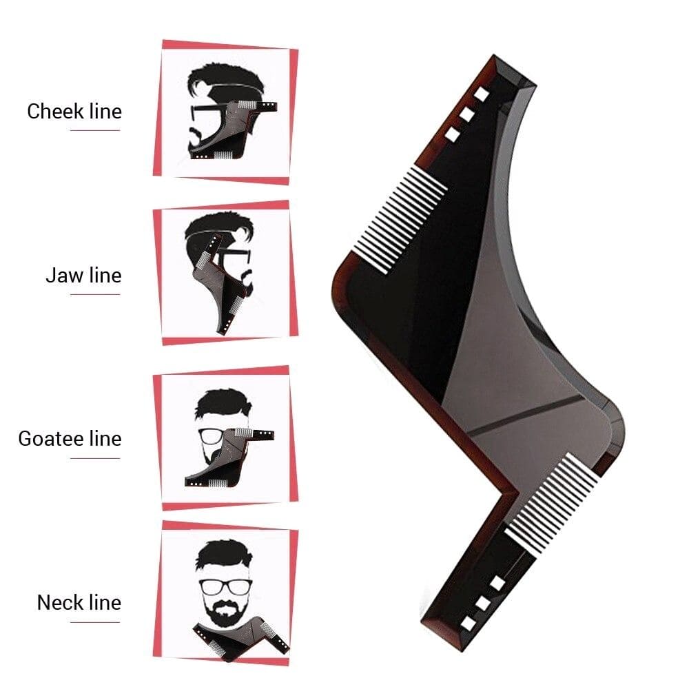 Beard Shaping Template